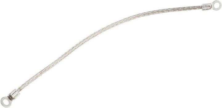 Image du produit Rs Pro Câble tressé cuivre étamé 1,13 mm 0.15m monobrin 16 x 4 x 0,15 mm 15,41 Ω/km M3.5 (0.20 m)