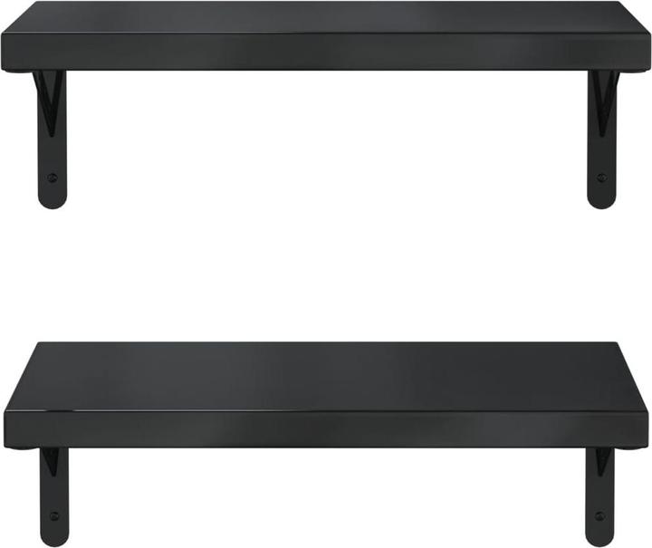 Actual product image VidaXL Wall shelves 2 pcs. 50 x 23.5 cm Noble