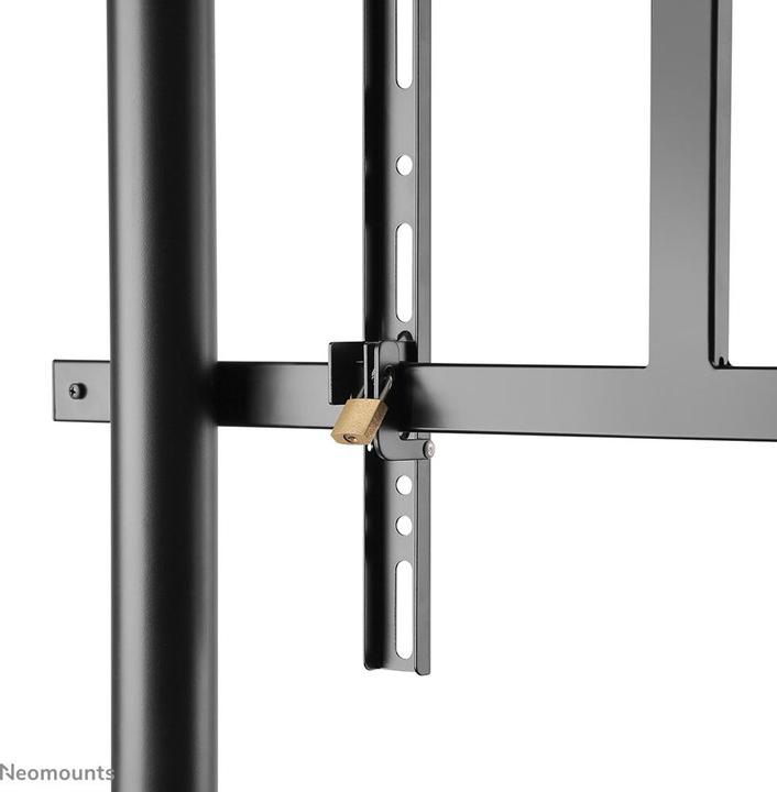 Actual product image Neomounts NS-M3600BLACK is a mobile floor stand for flat screen TVs up to. (Universal, 80", 80 kg)