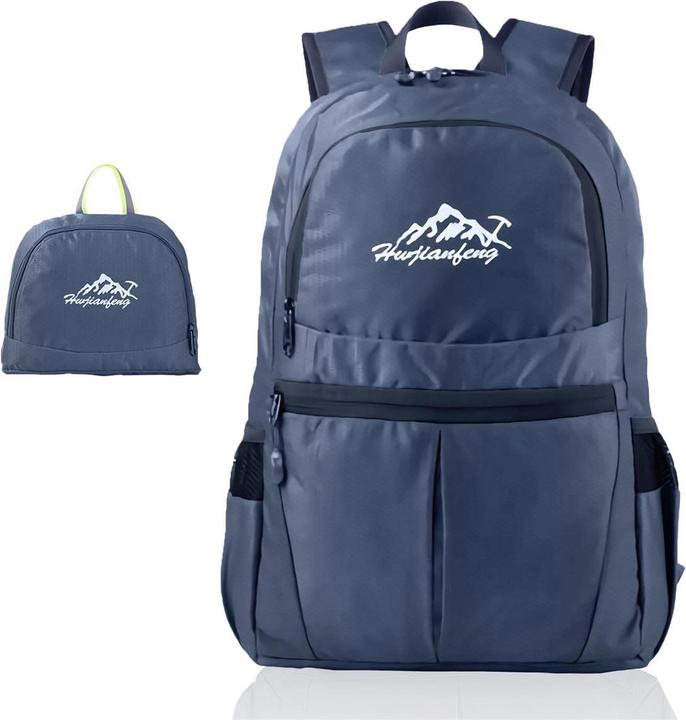 Intirilife Faltbarer Rucksack in Dunkelblau (36 l)