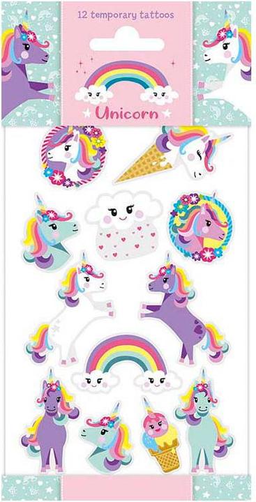 Actual product image Totum Unicorn tattoos