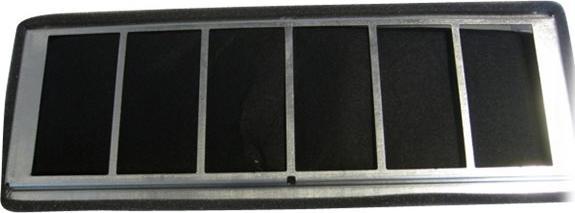 Silverline Kulfilter, monteres bag fedtfilter, vaskbart