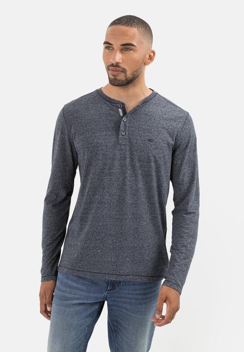 Immagine prodotto Camel Active Camicia henley a maniche lunghe in misto cotone sostenibile (XXL)
