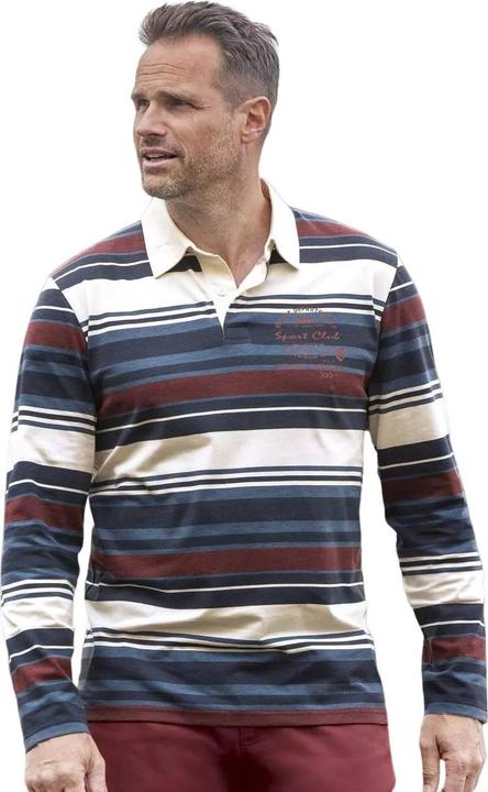 Immagine prodotto Atlas For Men Polo uomo a maniche lunghe a contrasto (5XL)