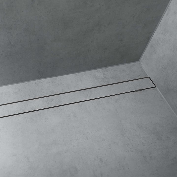 Produktbild hansgrohe RainDrain Rock Fertigset Duschrinne (600 mm)