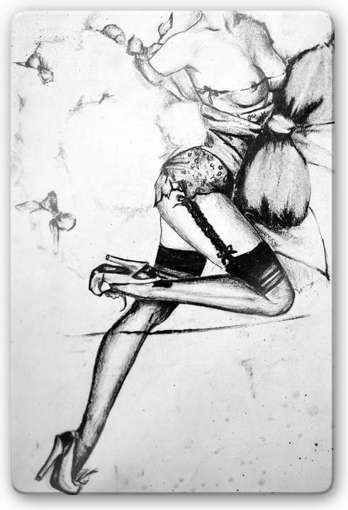 Immagine prodotto Trenddeko Pin-up seducente (40 x 60 cm)