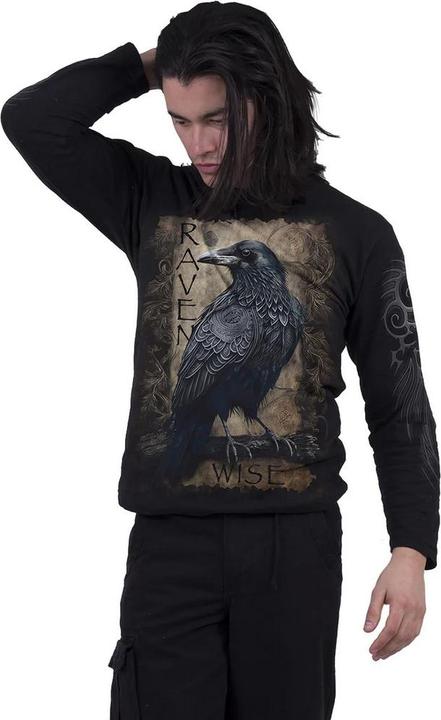 Produktbild Spiral Raven Wise TShirt Langärmlig (L)