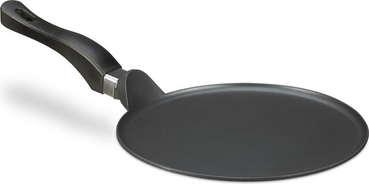 Actual product image Relaxdays Crepe pan (25.50 cm, Crêpe pan, Cast aluminium)