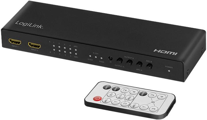 Actual product image LogiLink HDMI Matrix Switch