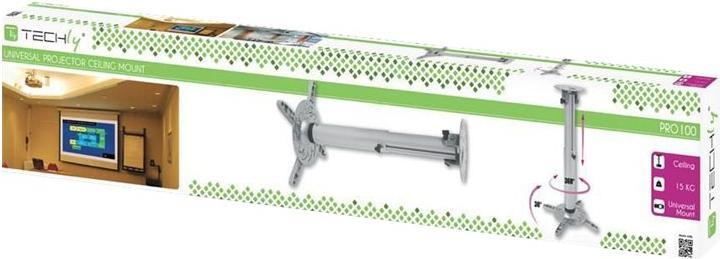 Actual product image Techly Ceiling mount for projector (Ceiling)