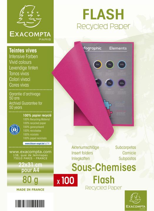Immagine prodotto Exacompta Scrapbook - Copertine di file (A4, 100 x)