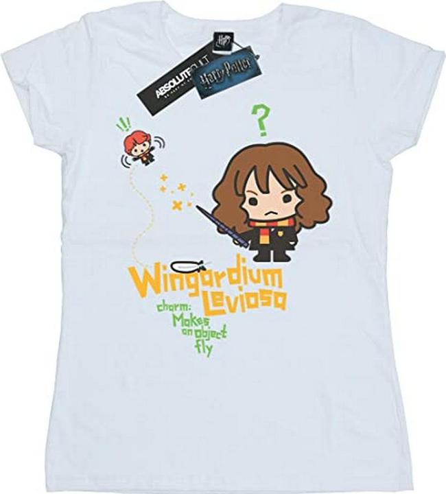 Wingardium Leviosa Hermione TShirt Jungen aus Baumwolle