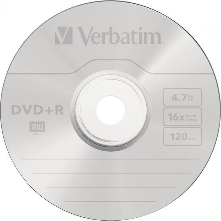 Produktbild Verbatim Dvd+R (50 x)