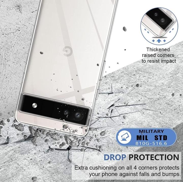 Produktbild Screenguard Flexible TPU Clear Case (Google Pixel 6a)