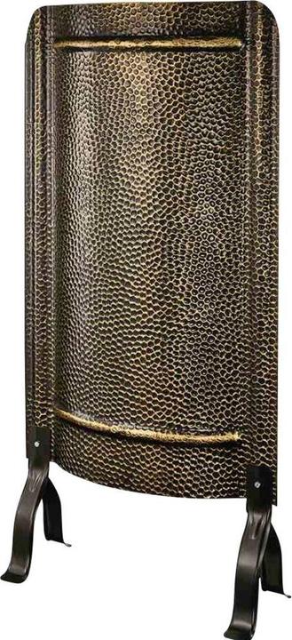 Turk Schermo per stufa in ottone antico (91 x 47 cm)