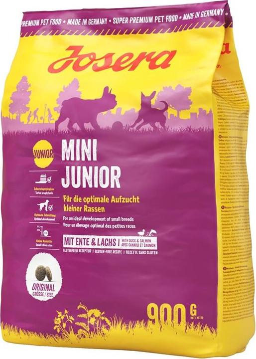 Actual product image Josera Mini Junior (Junior, 1 pcs., 900 g)