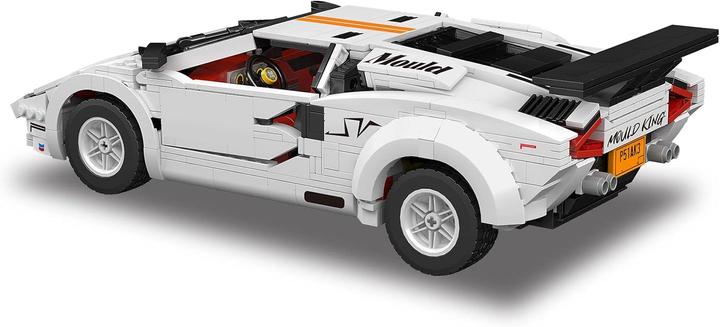 Actual product image Mould King 10045 - Voiture de sport italienne blanche (1349 pièces)
