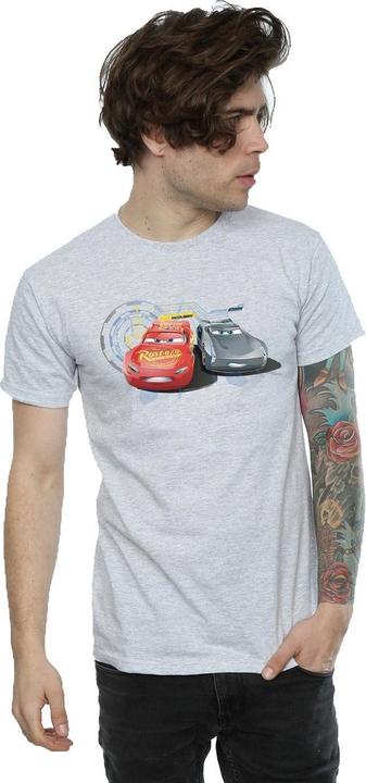 Immagine prodotto Disney Cars Lightning Vs Storm Maglietta Uomo (L)