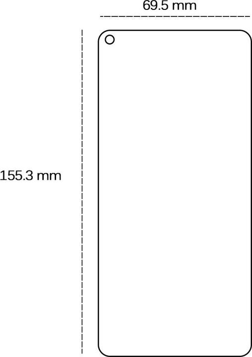 Immagine prodotto OEM Vetro temperato 2,5D per Oppo A52 (1 Pezzo/i, Samsung Galaxy A52s 5G)