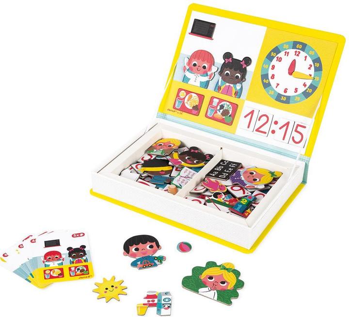 Actual product image Janod Learn the clock (German)