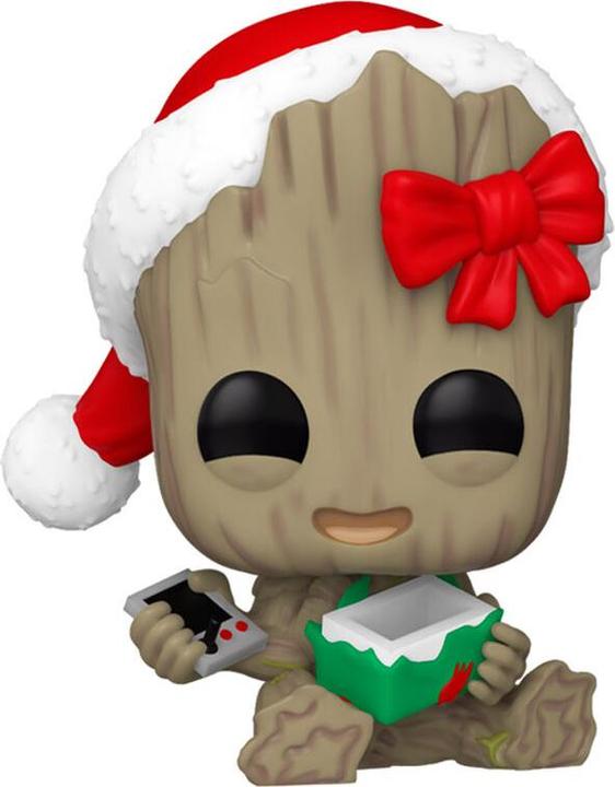 Produktbild Funko Marvel POP! Vinyl Figur Holiday Groot 9 cm
