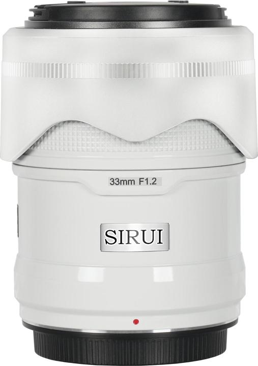 Actual product image Sirui Sniper 33mm F1.2 APSC Auto-Focus Lens (Sony E-Mount, White) (Sony E, APS-C / DX)