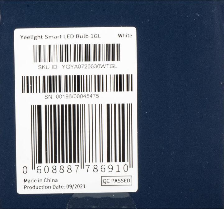 Image du produit Yeelight Lampe intelligente (E27, 8 W, 1000 lm, 1 x, E)