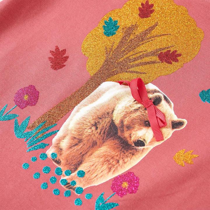 Immagine prodotto VidaXL Camicia da bambino a maniche lunghe rosa scuro 128,Materiale: 95 % cotone. 5 (128)