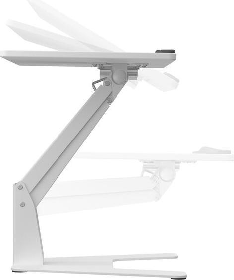 Produktbild Multibrackets Steharbeitsplatz für Laptop/Tablett, weiss, Metall/