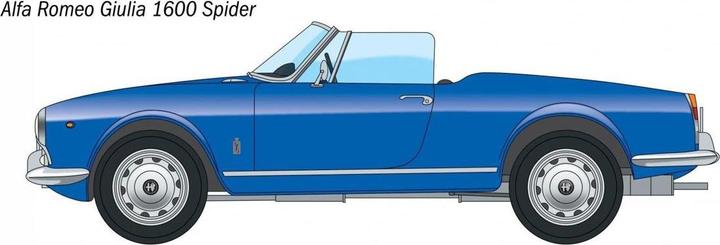 Actual product image 1:24 Alfa Romeo Guilia 1600 Spider