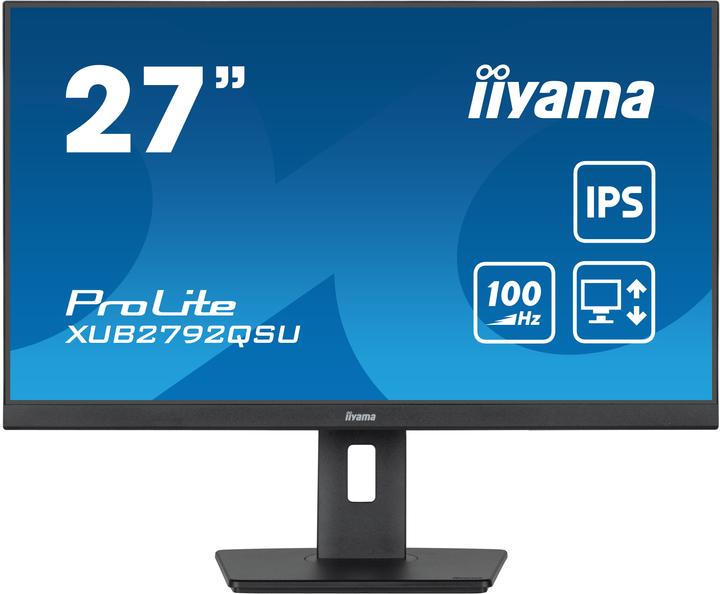 iiyama ProLite XUB2792QSU-B5 (2560 x 1440 pixels, 27")