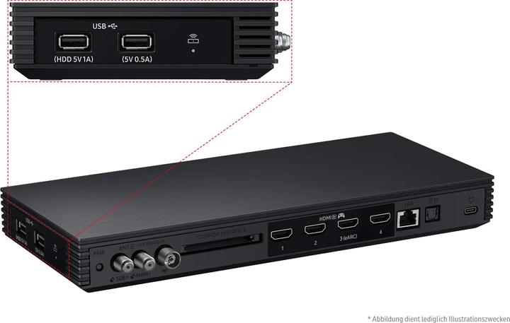 Actual product image Samsung TV GQ65QN990FTXZG (65", QN990F, NeoQLED, 8K, 2025)