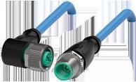 Actual product image Pepperl & Fuchs V1-W-N-10M-PUR-V1-G Connecting cable - cable - 10 m