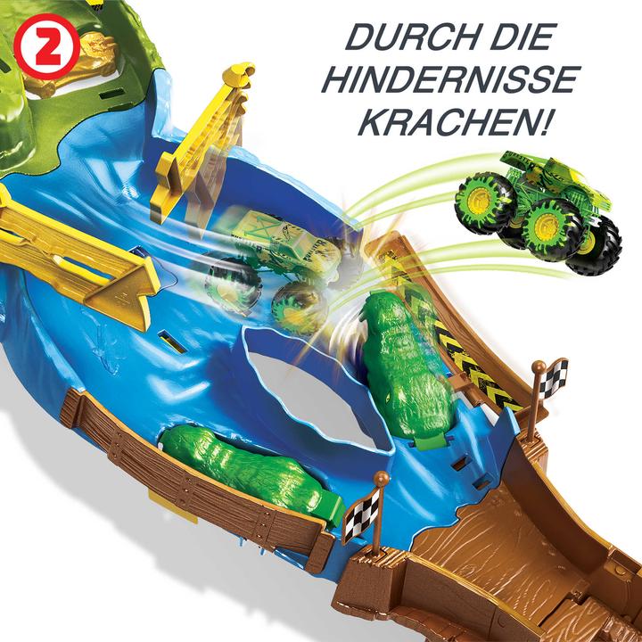 Actual product image Mattel Monster Trucks Competition Race Track (SIOC)