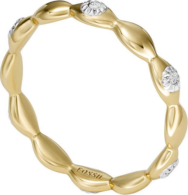 Fossil Sterling Ring (56, 925 Silber)
