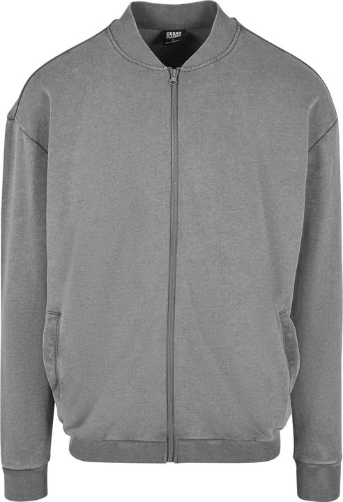 Actual product image Urban Classics Washed Sweat Bomber - 17020 (M)