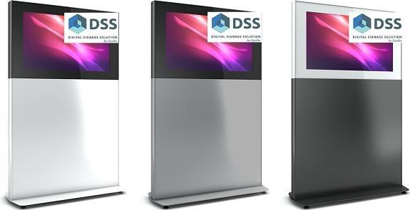 Produktbild DSS Indoor Stele Landscape, 50" Bildschirm, schwarz
