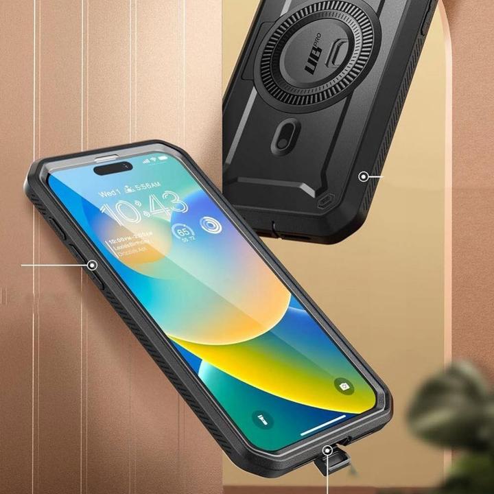 Image du produit Supcase Ub Pro Mag Magsafe Iphone 15 Pro Noir (Apple iPhone 15 Pro)