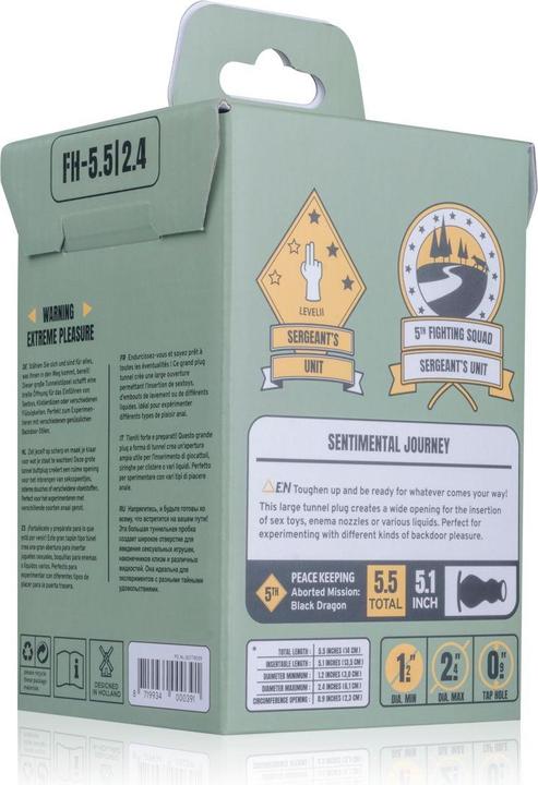 Actual product image Buttr Foxhole Hohler Analplug