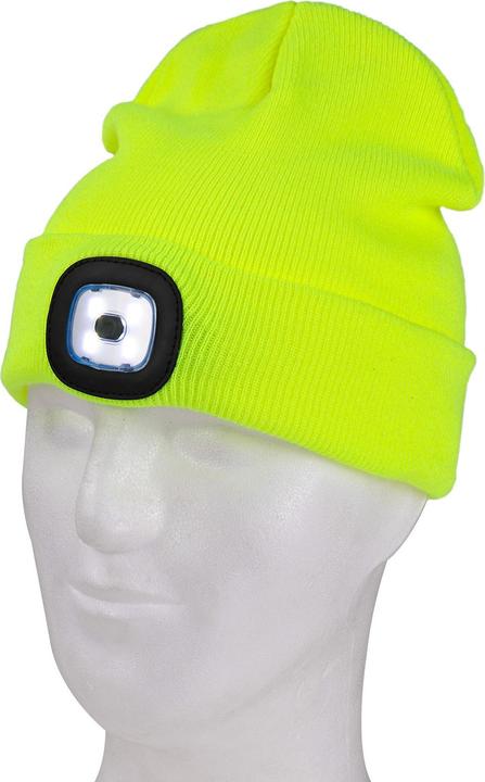 Dema Strickmütze mit Stirnlampe