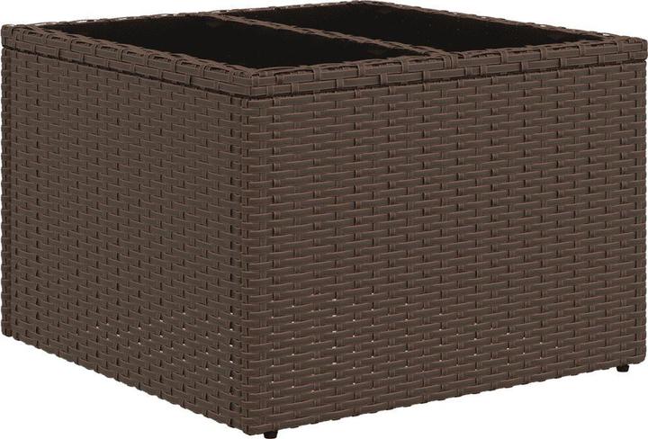 Produktbild VidaXL Gartenmöbel Sofa Garnitur Lounge Sitzgruppe 6-tlg. Braun Poly Rattan