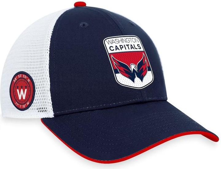 Actual product image IH Authentic Pro Draft Structured Trucker-Podium Washington Capitals