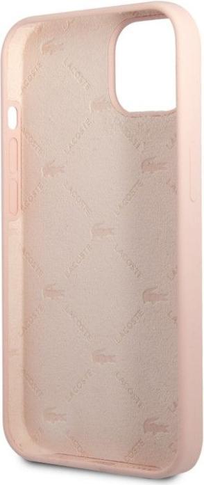 Image du produit Lacoste LCHCP13MSI iPhone 13 6,1" różowy/pink étui rigide en silicone (Apple iPhone 13)