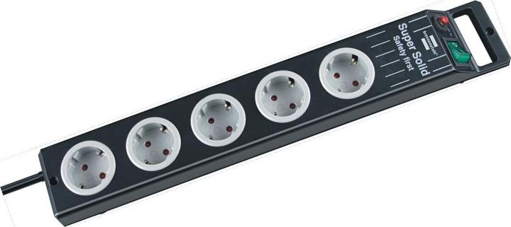 Produktbild Brennenstuhl Super-Solid (5 x, CEE 7/3, 2.50 m)