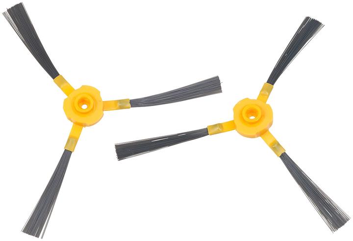Sichler 2er-Set Ersatz-Seitenbürsten für Staubsauger-Roboter PCR-3000