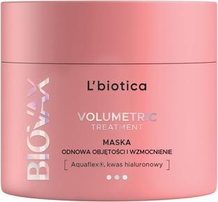 L´Biotica BIOVAX Glamour Volumetry Treatment maska do włosów 200ml (200 ml)