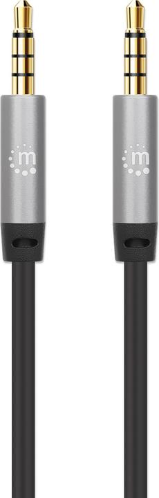 Immagine prodotto Manhattan Cavo audio Spina jack Aux (3 m, Connettore da 3,5 mm (AUX))