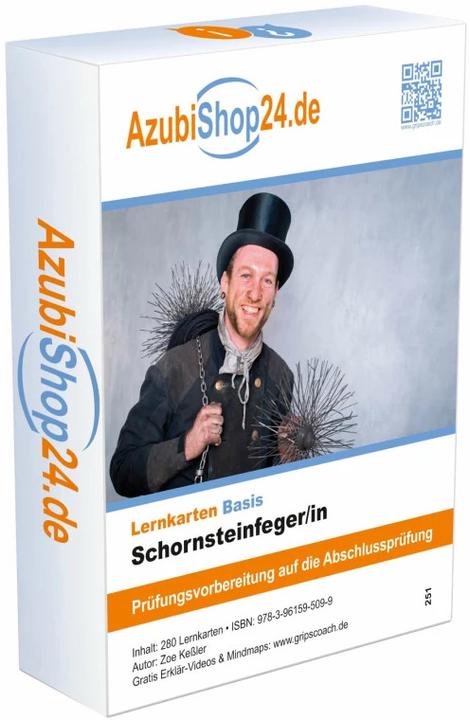 Produktbild AzubiShop24.de. Lernkarten Schornsteinfeger (Deutsch, Zoe Kessler, 2024)
