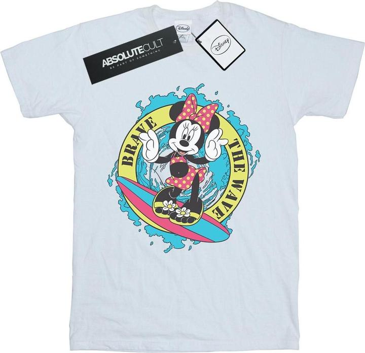 Immagine prodotto Disney Minnie Mouse Brave The Wave Maglietta Uomo (5XL)