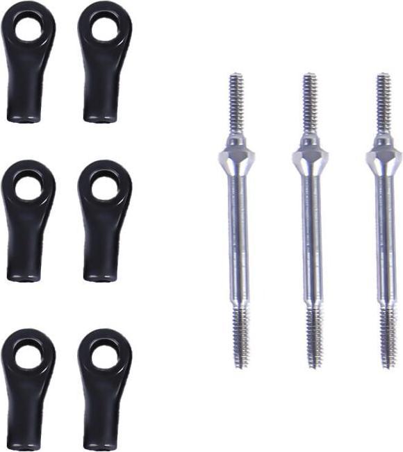 Produktbild OMP Hobby OMPHobby Servo-Verbindungsstäbe Set M2, Ersatzteiltyp